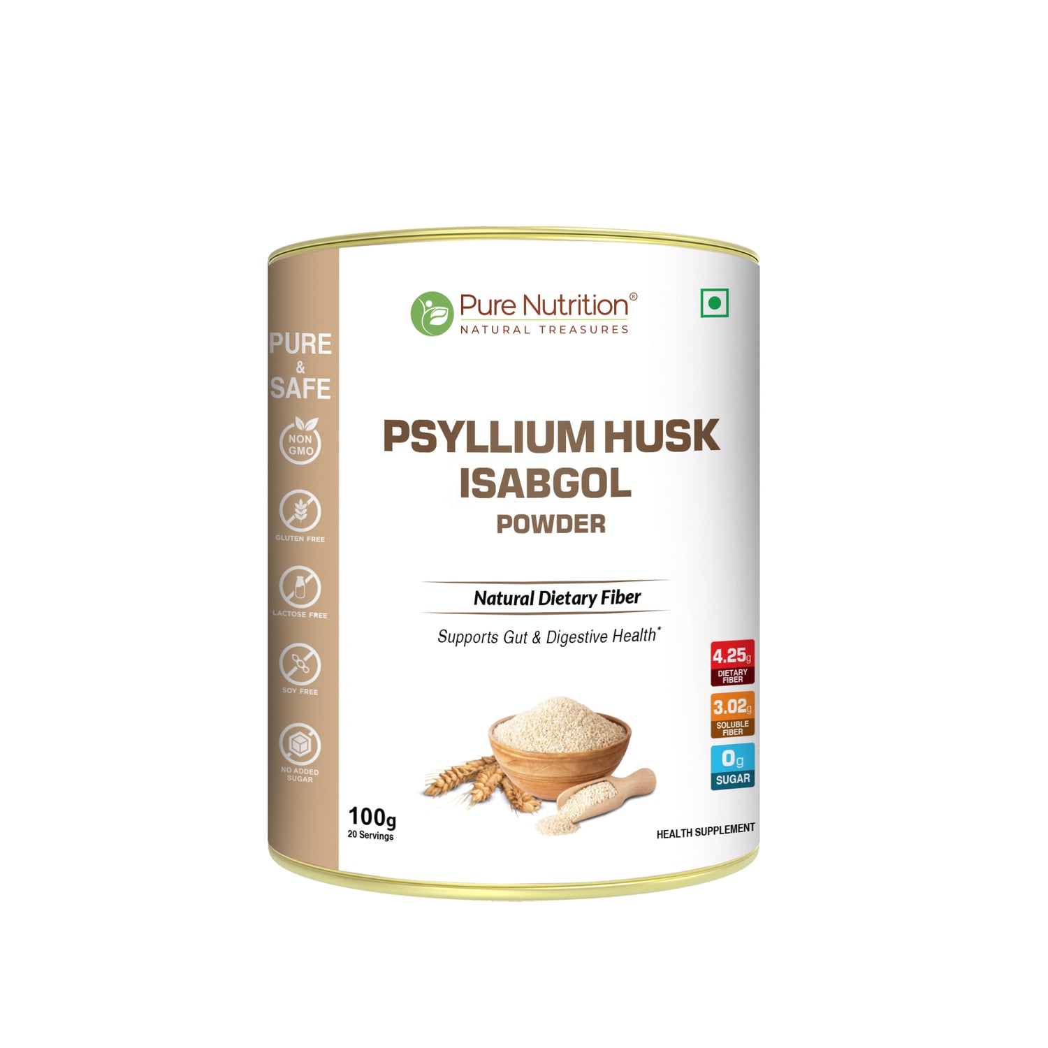 Pure Nutrition Psyllium Husk Isabgol Powder