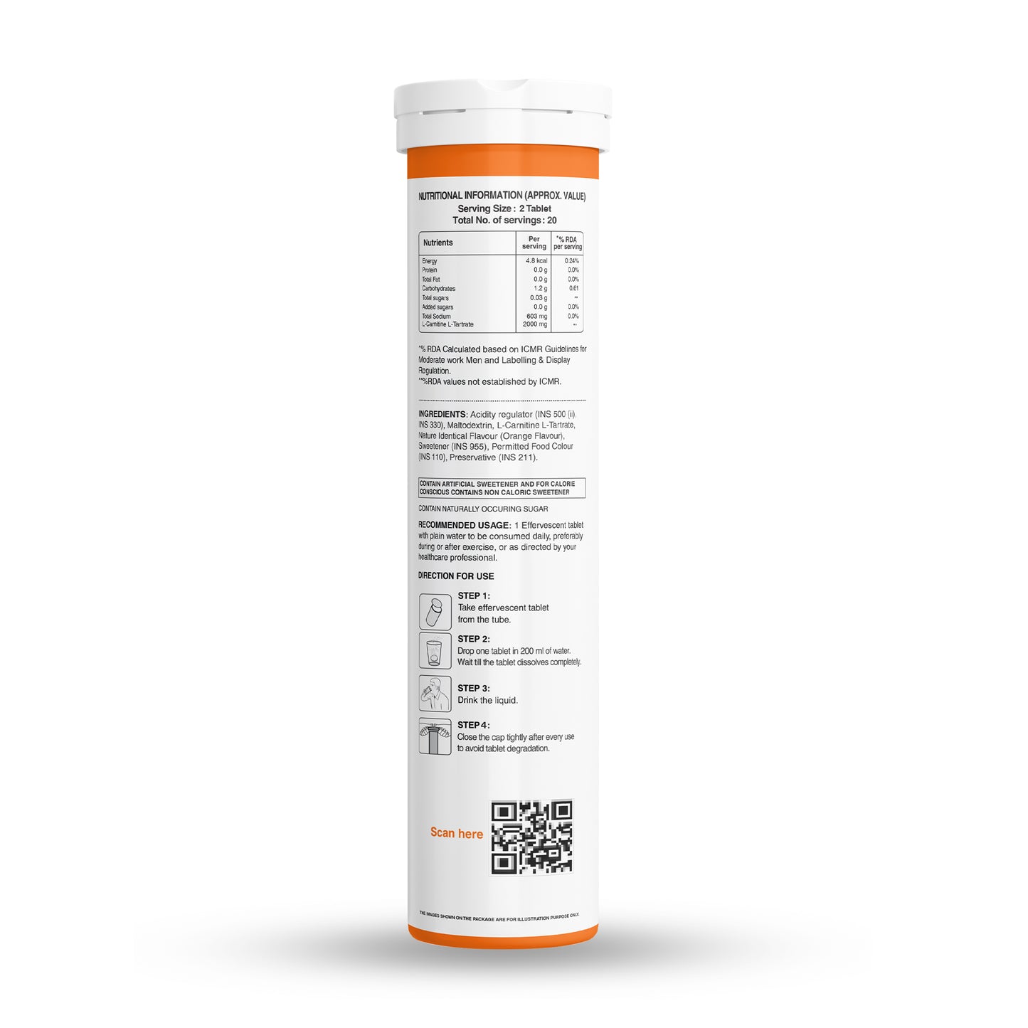 Pure Nutrition L-Carnitine supplement 