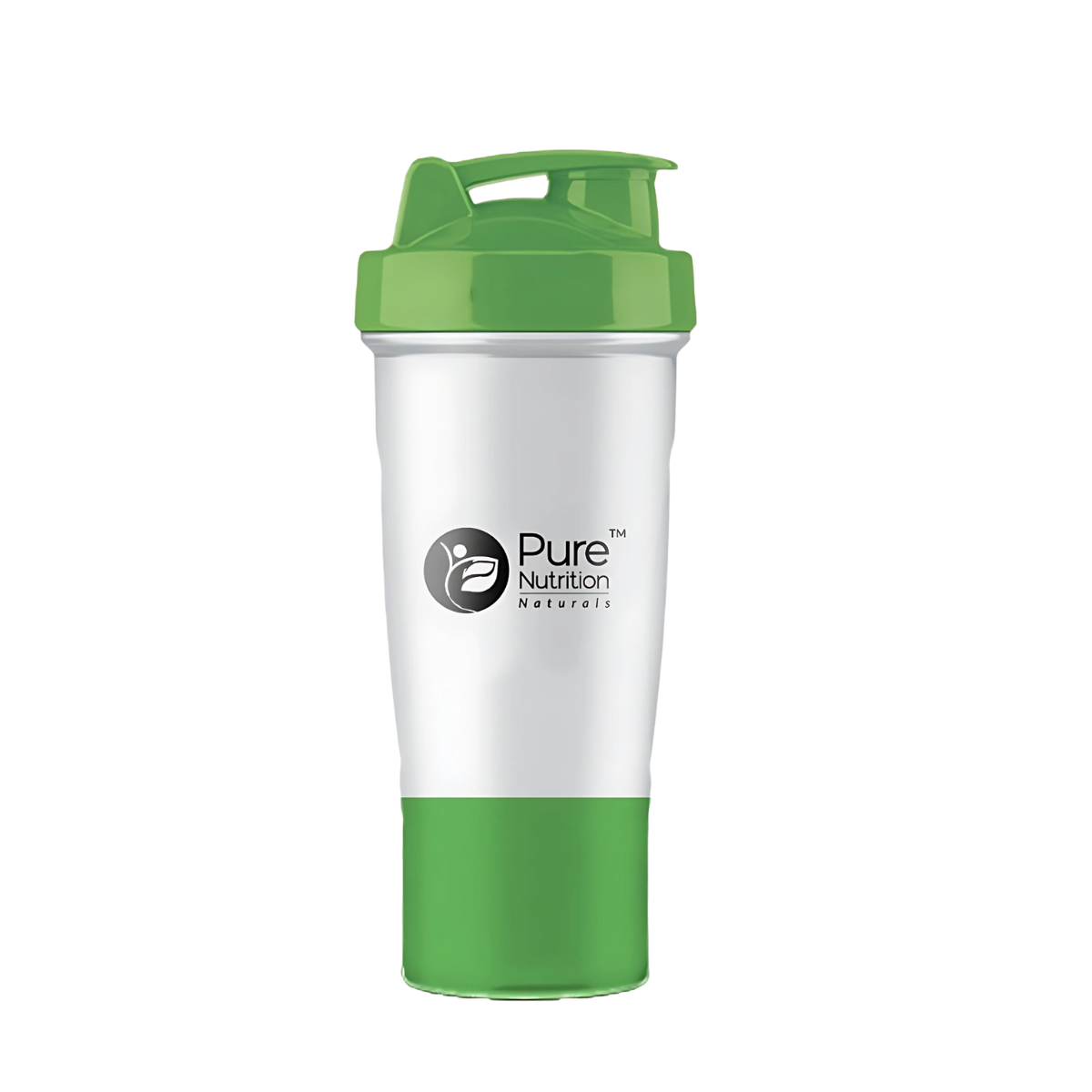 Pure Nutrition Shaker Bottle | BPA-Free, Leakproof, Easy Mix Protein Shaker with Flip Cap