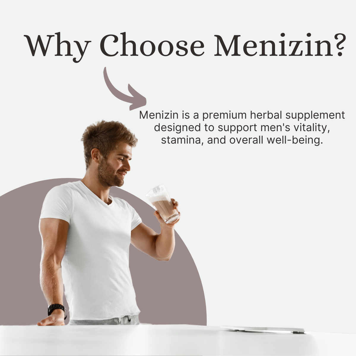 Menizin - 60 Vegetarian Capsules | Premium Daily Vitality and Wellness Supplement for Men