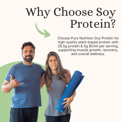 Pure Nutrition Soy Protein Powder, 100% Pure - 1kg