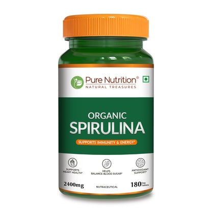 Spirulina Vegetarian Tablets – 180 Tablets
