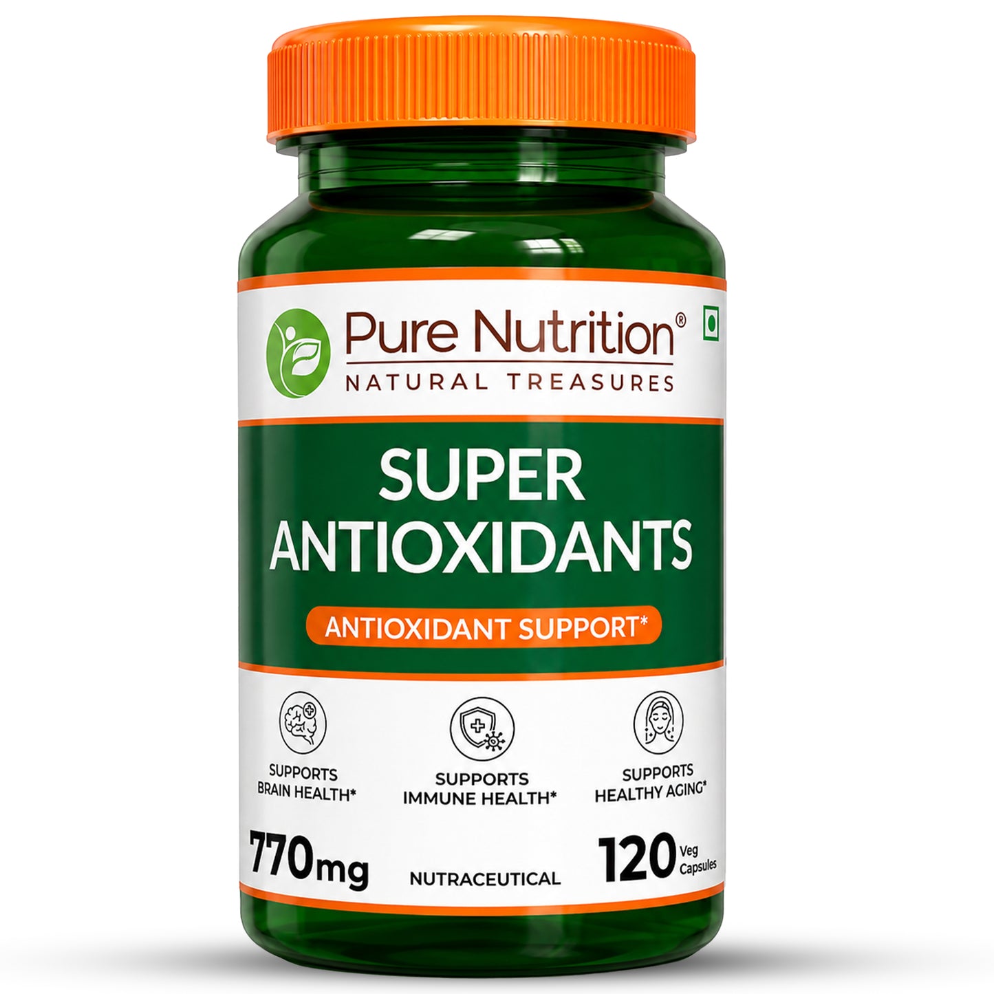 Super Antioxidants 770mg | 120 Veg Capsules