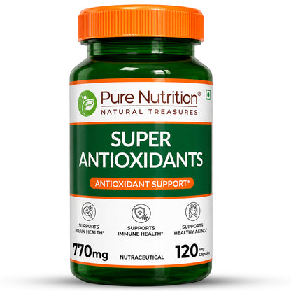 Super Antioxidants 770mg | 120 Veg Capsules