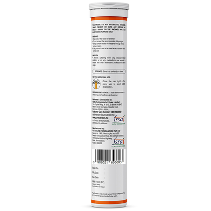 Super Greens 500mg with Vitamins & Greens -  Effervescent Tablets