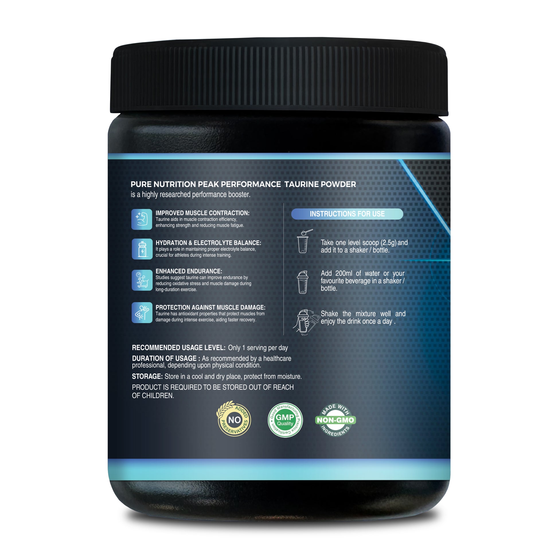 L-Taurine Powder - 200g