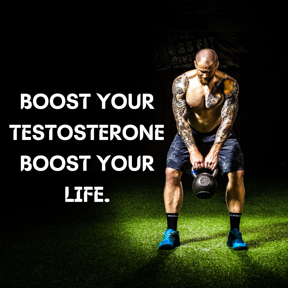 Testoboost with Tribulus, Ashwagandha, Musali & Ginseng - 60 Veg Tablets