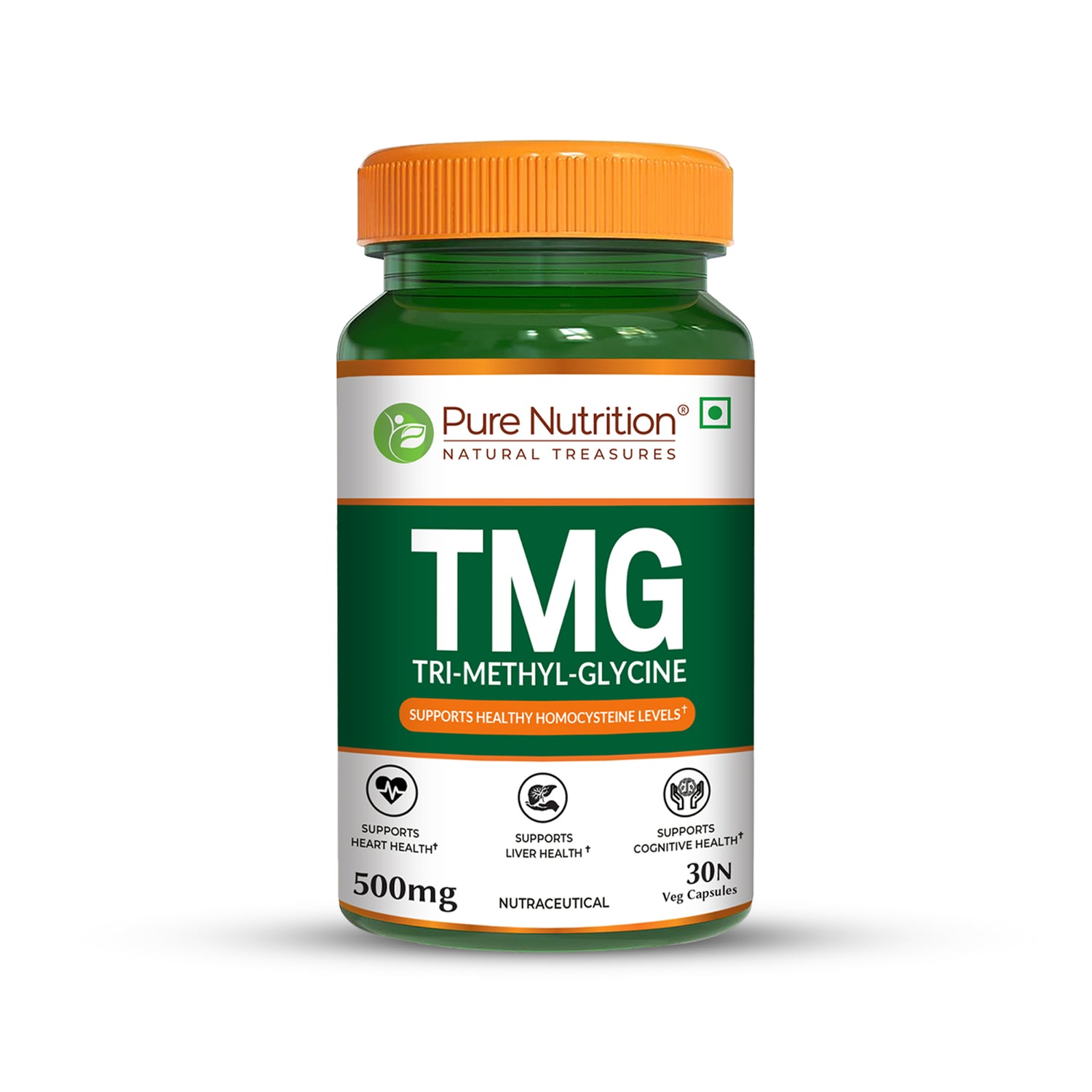 TMG 500 mg – Trimethylglycine | Supports Methylation & Cellular Health