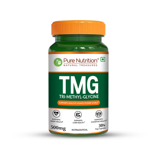 TMG 500 mg – Trimethylglycine | Supports Methylation & Cellular Health