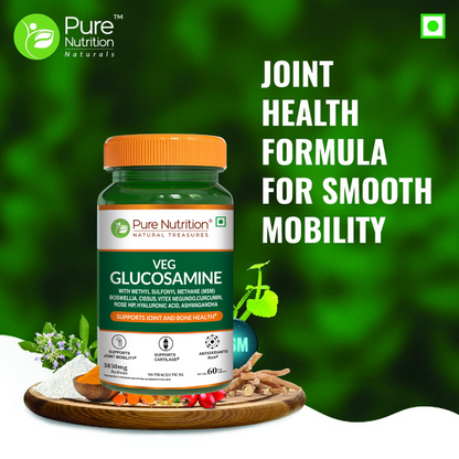 Veg Glucosamine with MSM – 60 Tablets