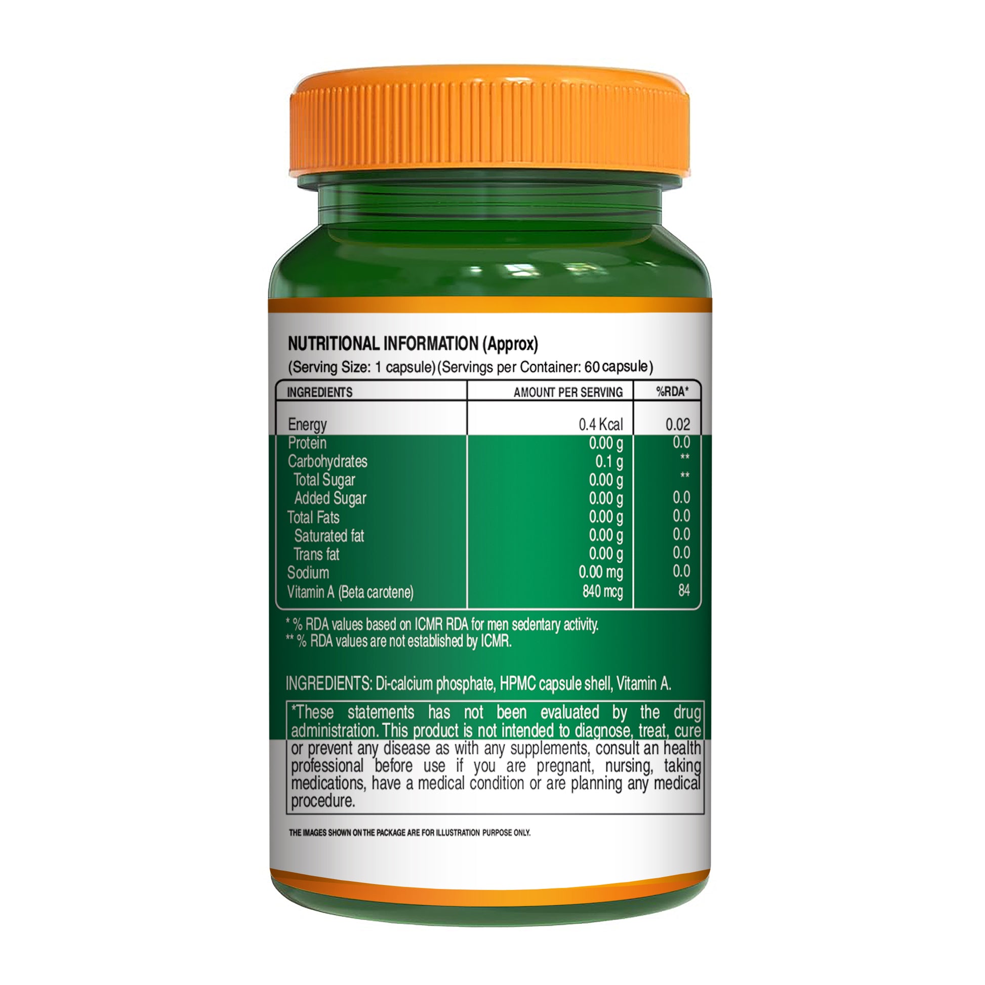 Pure Nutrition Vitamin A 