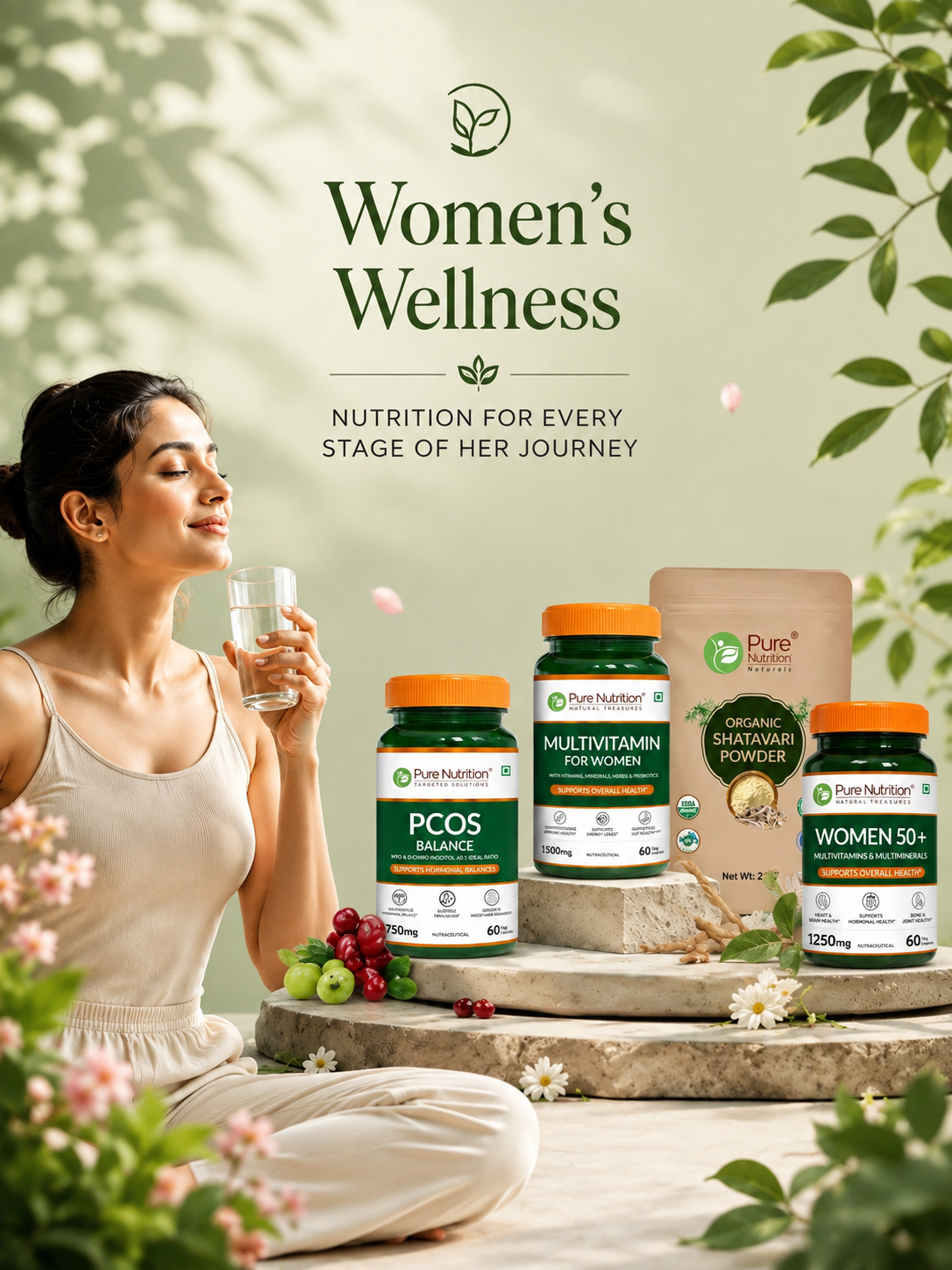Women's Supplements for Health, Energy & Wellness