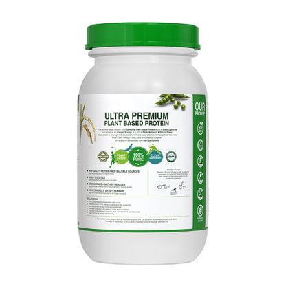 Vegan Protein With Omega 3 Fatty Acids (Banana & Strawberry Flavour) - 1Kg