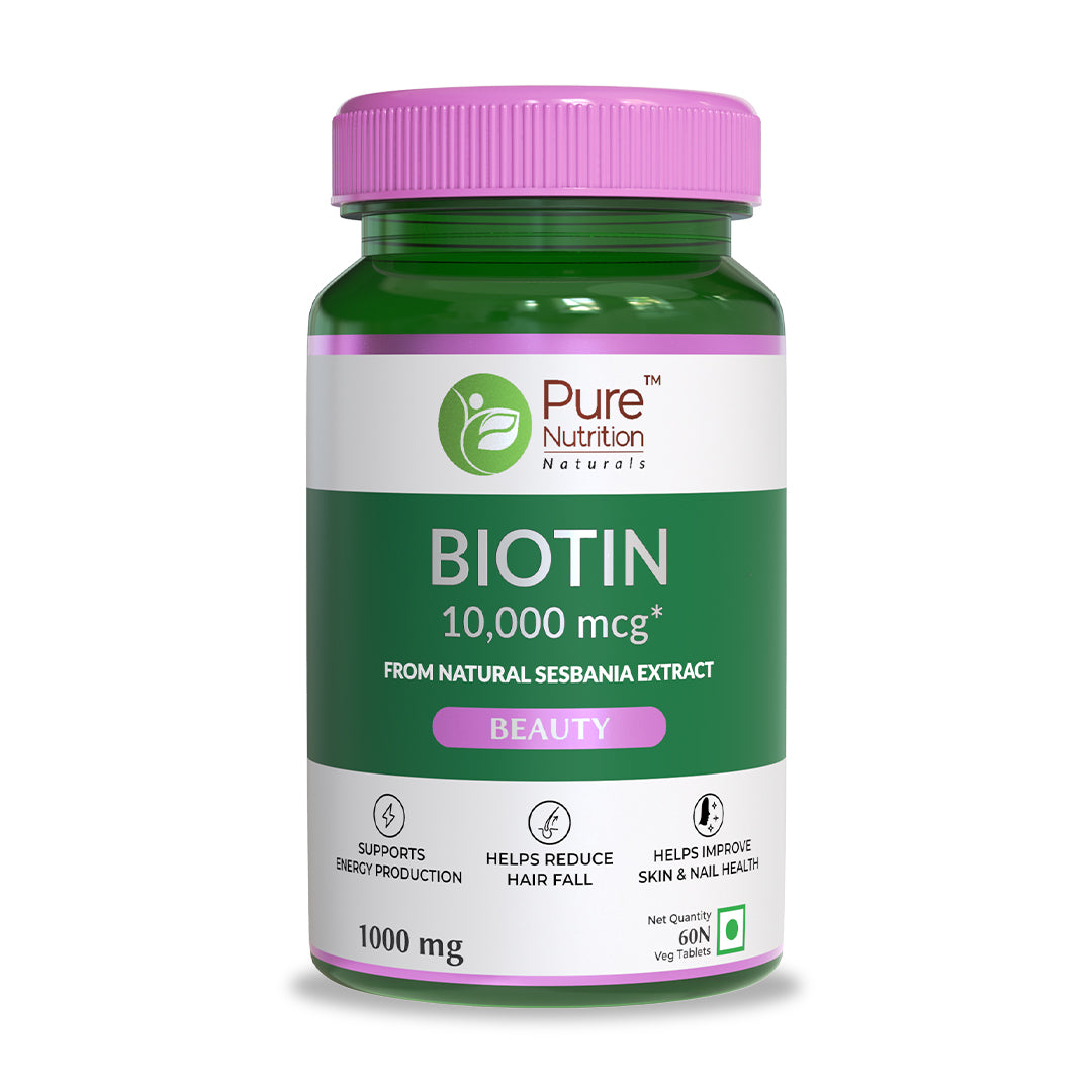 Biotin - 60 Veg Tablets