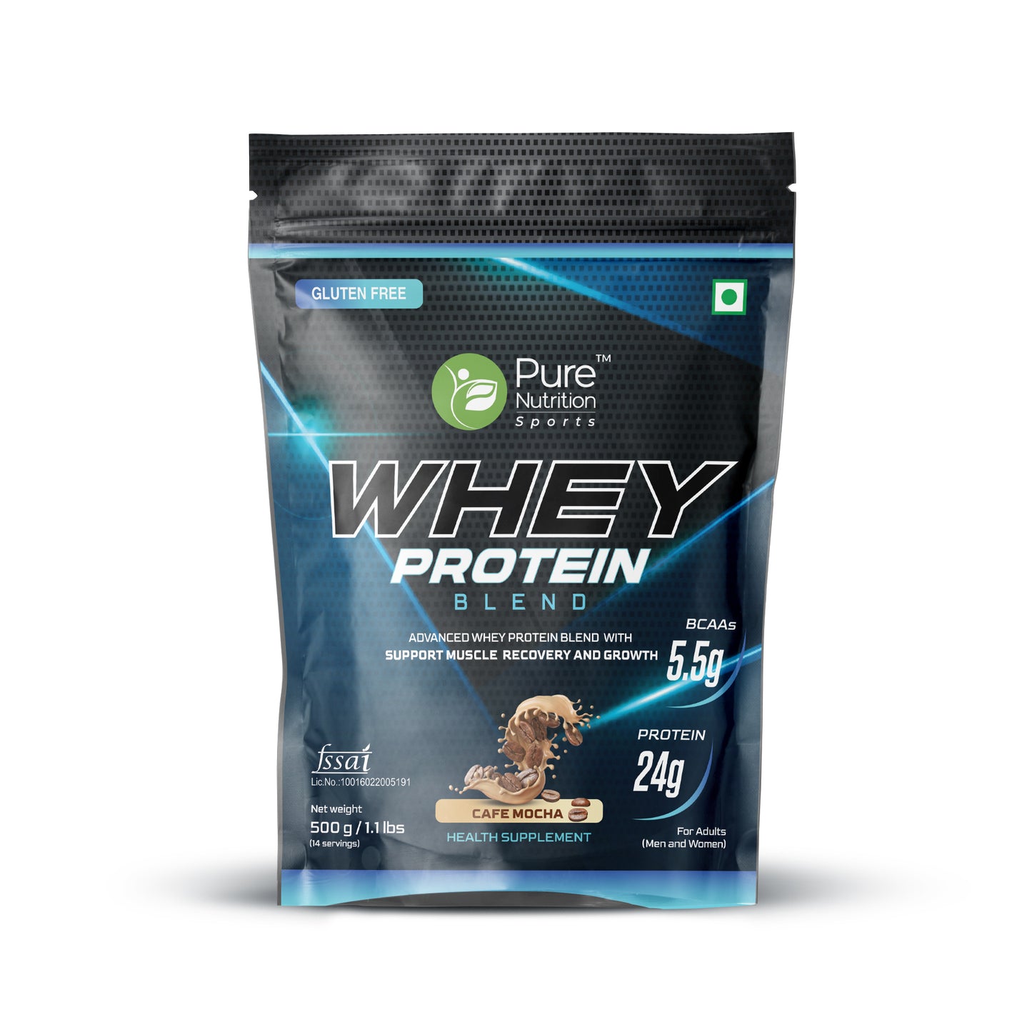 Whey Protein Blend - Chocolate Flavour - 500 gm
