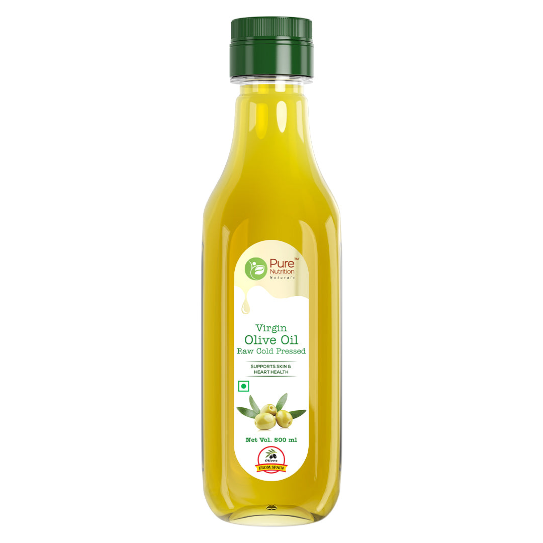 Virgin Olive Oil 500ml | Cold Pressed, 100% Pure & Unrefined
