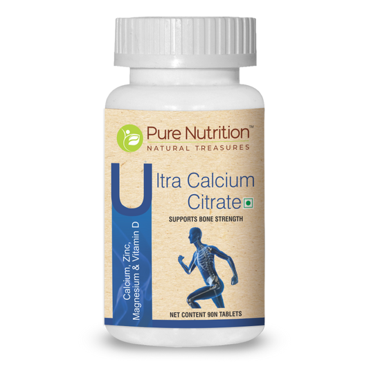Ultra Calcium Citrate - 90 Veg Tablets