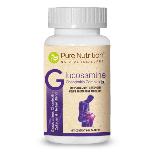 Glucosamine Chondroitin Complex with Herbal Extracts (Joint Health Support) - 60 Veg Tablet