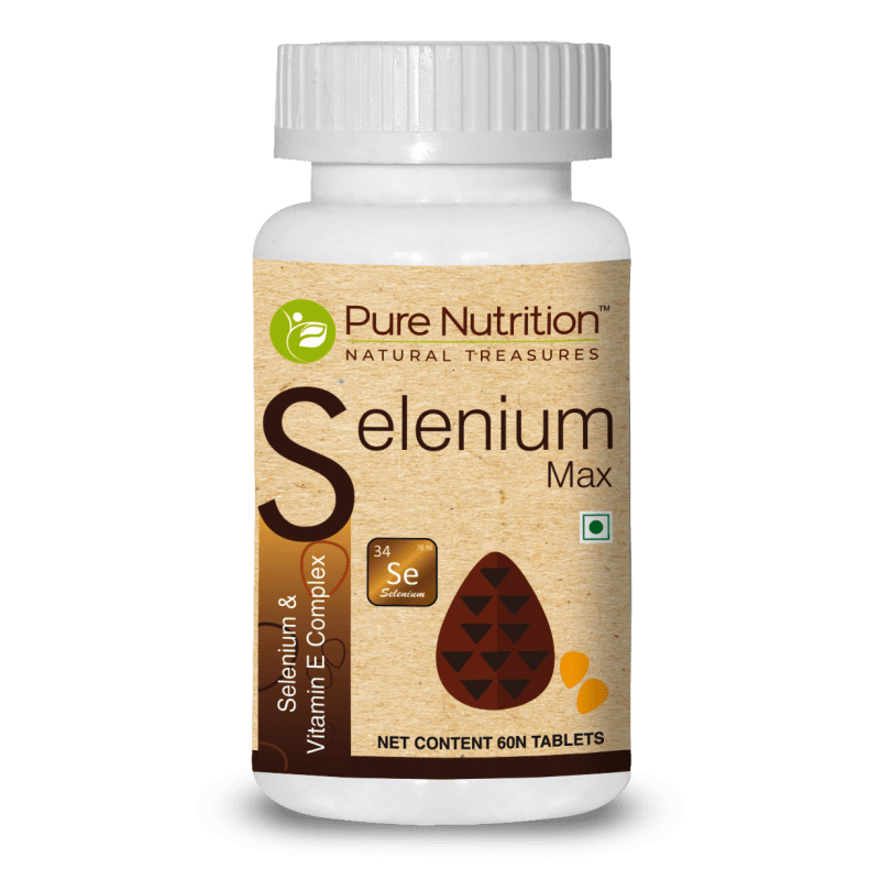 Selenium Max with Vitamin E Complex - 60 Veg Tablets