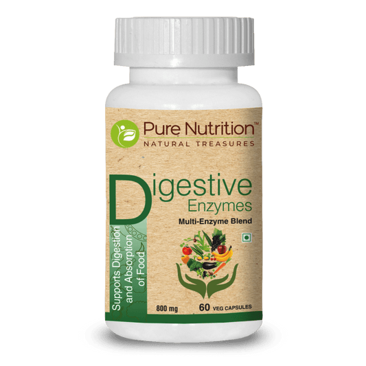 Digestive Enzymes 800 mg - 60 Capsules