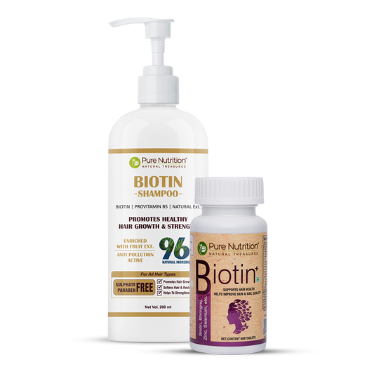 Biotin Plus Tablets and Biotin Shampoo