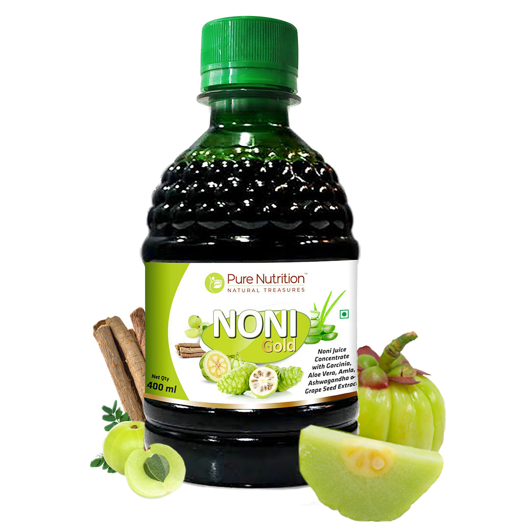 Noni Gold Juice – Herbal Blend with Garcinia & Aloe Vera