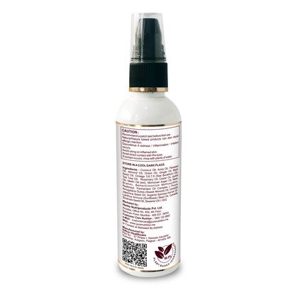Onion Ginger Hair Oil with Herbal Actives, Omega 3-6-7-9, Redensyl & Fermented Oil Hair Complex - 100ml